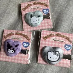 新品未開封☆ サンリオキャラクターズ ヘアピン セブンイレブン限定