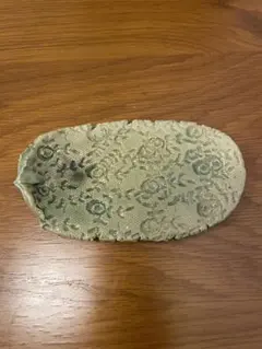 【お値下げ！】花模様の陶器製小物置き