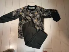 ATHLETA 迷彩柄 ピステ上下セット 150