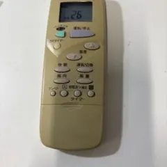 SANYO エアコン用リモコン RCS-FB1C 本体黄ばみのサムネイル