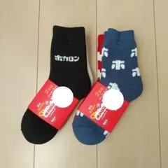 ホカロン ロゴ入りソックス 靴下 裏起毛 4足セット 23～25cm