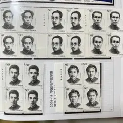 中国切手 2006年　中国共産党早期領導人 4枚連刷シート