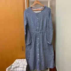 キューブシュガー　チェックワンピース