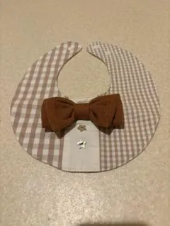 mocmof　スタイ　よだれかけ　リボン