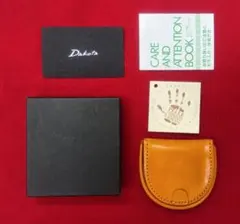 ★未使用品★ ダコタ ブラックレーベル ステファノ 小銭入れ 馬蹄型　マスタードのサムネイル