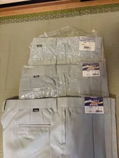 作業着スラックス　ウエスト115 cm夏用1、冬用2本