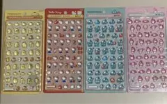 サンリオ4点セット　ボンボンドロップシール