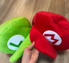 マリオ・ルイージ キャラクター帽子セット