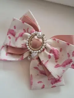 リボン型 バレッタ