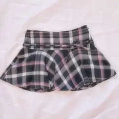 希少✨️LIZLISA チェック リボン ミニスカート 姫 平成 y2k 姫ギャル