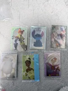 ディズニーウエハース 6枚セット