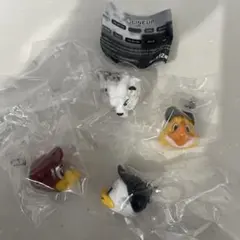 プロ野球マスコットめじるしアクセサリー　レオ、ハリーホーク、マーくん、クラッチ