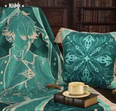 原神 アルハイゼン ブランケット＋クッション＋おまけのセット - メルカリ