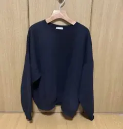 Hanes プレミアムウェイト スウェット ブラックOVY kaja DECI