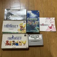 ファイナルファンタジー　4・5・6+聖剣伝説2・3 5本セット