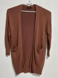 green label relaxing FM コットン カーディガン