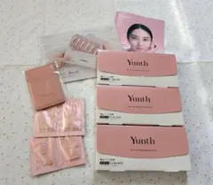 Yunth 美白美容液 3箱セット サンプル付き