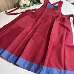 [未使用] LANVIN プリーツ可愛いエプロンのサムネイル
