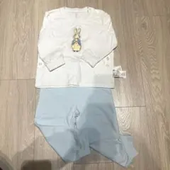 ユニクロ 90 ピーターラビット パジャマ