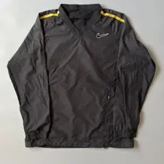 NIKE GOLF ナイキ　ナイロンプルオーバー Vネック 刺繍ロゴ XL