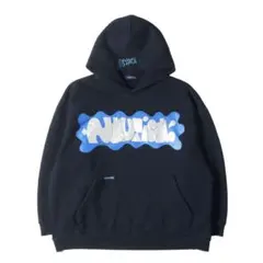 Nautica ネイビー フード付きパーカー