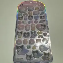 マイメロクロミ＊コットンパフィシール＊クラックス　COTTON PUFFY