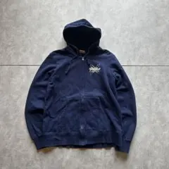 archive piko grunge Parka y2k navy