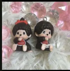 モンチッチ 傘マーカ　アンブレラマーカー めじるしアクセサリー　2個セット