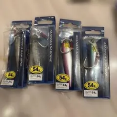 SHIMANO OCEA MANMA SARDINE 54g 4種セット SHIMANO OCEA MANMA SARDINE 54g 4種セット - メルカリ