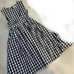 ポンポネットジュニア 半袖 チェック柄 ワンピース 新品 165 - メルカリ