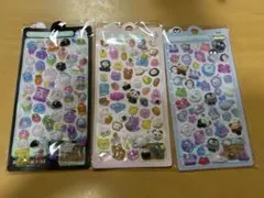 海外製 立体シール 3個セット
