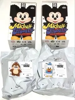 【新品未開封】ミッキーファミリー / POP MART（ドナルド+チップ）