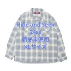 Hide and Seek OMBRE CHECK長袖シャツ XLのサムネイル