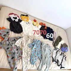 ベビー服　基本80サイズ　男の子　16枚　まとめ売り
