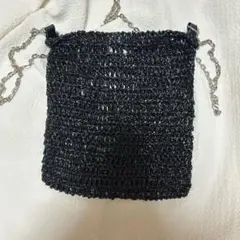 ブラック チェーンショルダーバッグ　ロペピクニックのサムネイル