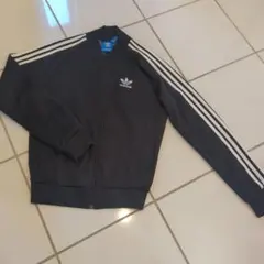adidas 黒 ジャージ Sサイズ 3本ライン