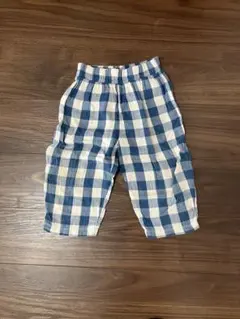 organiczoo オーガニックズー　チェックパンツ　3-4y