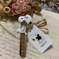 スヌーピー　SNOOPY バッグキークリップ　新品未使用品