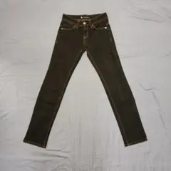 C-SEVENTEEN レディース スキニーデニム ブラック