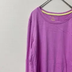 レディース 長袖Tシャツ 【L】紫