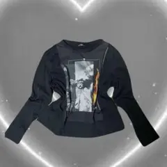 ZARA ザラ W&B コラボ ロンT 長袖 グランジ ゴスロリ y2k 00s