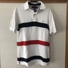 TOMMY HILFIGER ストライプポロシャツ S/P