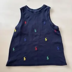 Polo Ralph Lauren ノースリーブ 7歳用 ネイビーのサムネイル