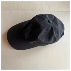 【no brand】ナイロンキャップ チャコールグレー