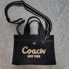COACH キャンバス 2WAY トートバッグ