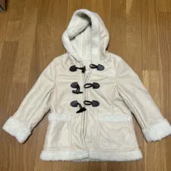 COMME CA ISM 110A フード付きコート