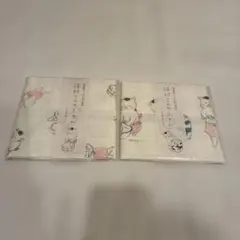 ハッピーメルカリ市プライス 中川政七商店 猫村さんのふきん 2枚セット