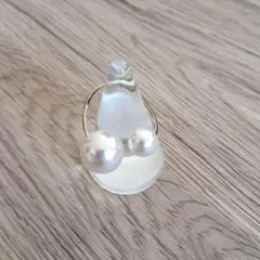 ダブルパール リング 指輪