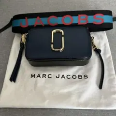 MARC JACOBS ネイビー ショルダーバッグ