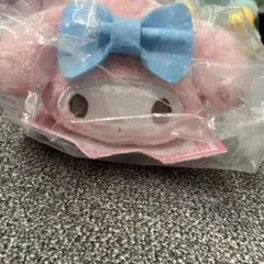 サンリオ　マスコットぬいぐるみ　肉まん風デザイン